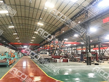 （12米鋼結構廠(chǎng)房-150W工礦燈）佛山特想機械有限公司黑金剛LED工礦燈照明改造工程案例